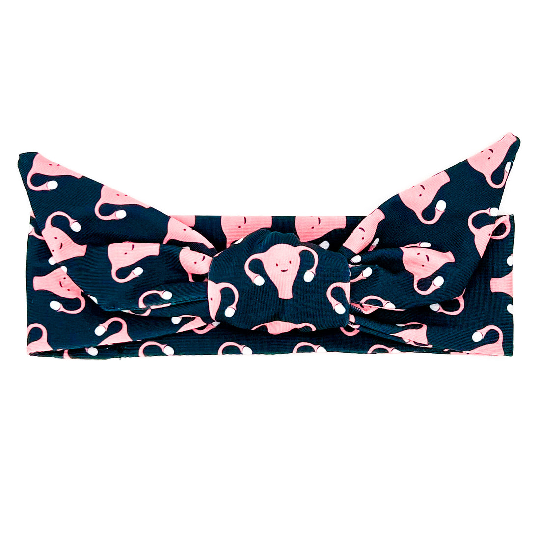 Uterus Adjustable Tie Headband
