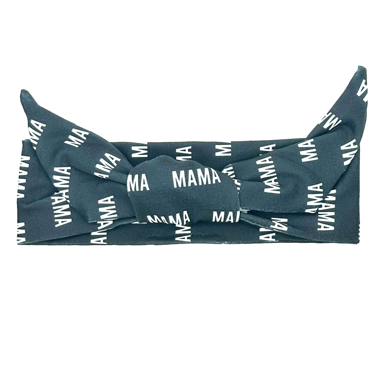 MAMA Adjustable Tie Headband