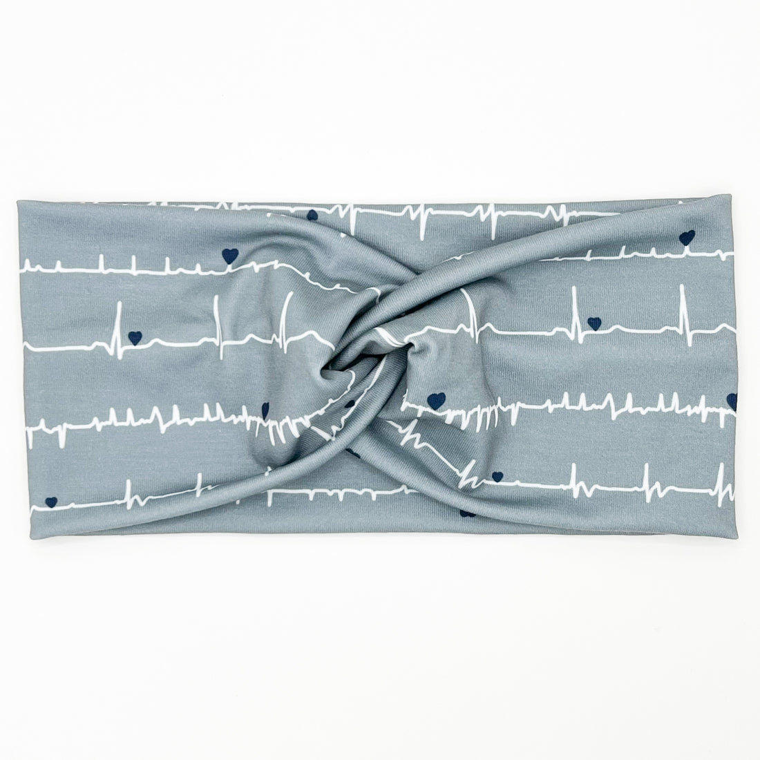 Nurse Heartbeat - Dark Gray Headband